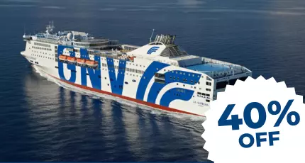  -40% Sicilia y Cerdeña