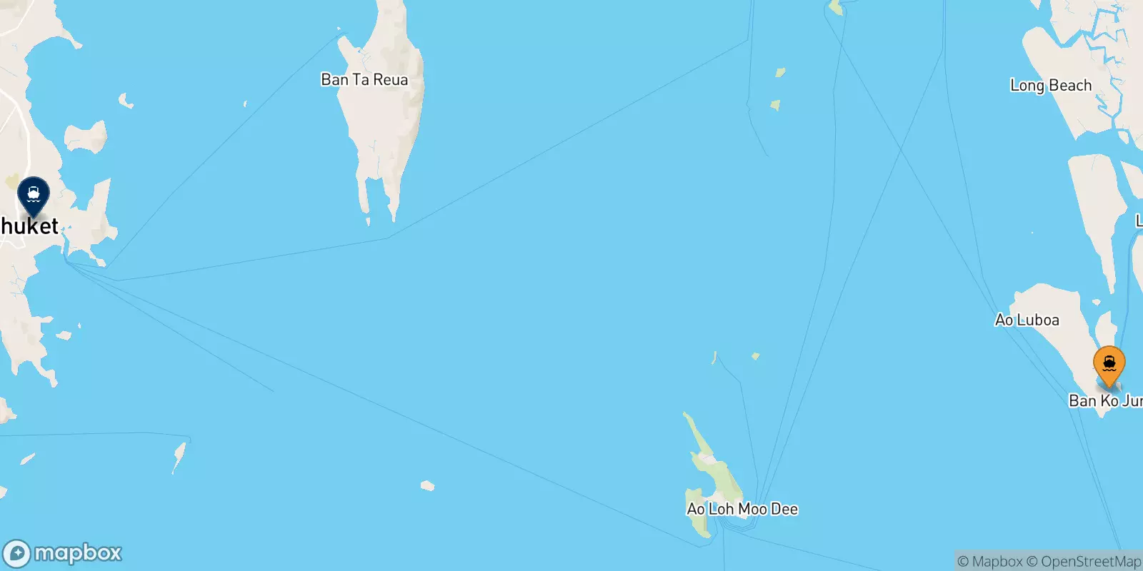 Ferries de Koh Jum a Isla De Phuket
